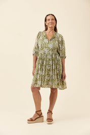 Wilma Dress - Olive