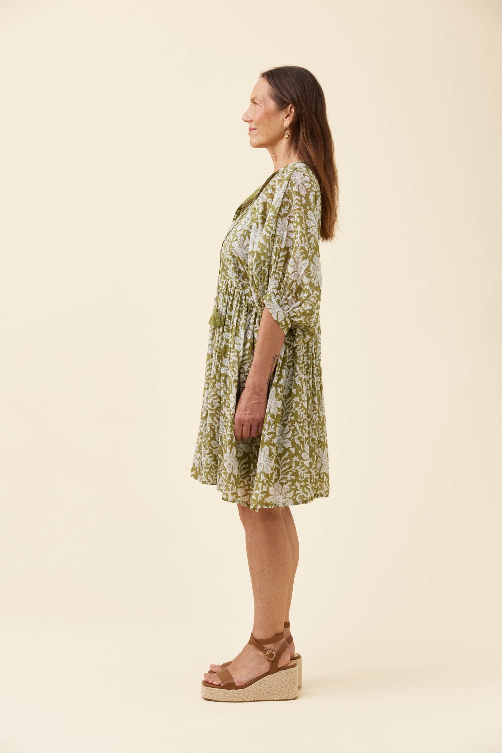 Wilma Dress - Olive