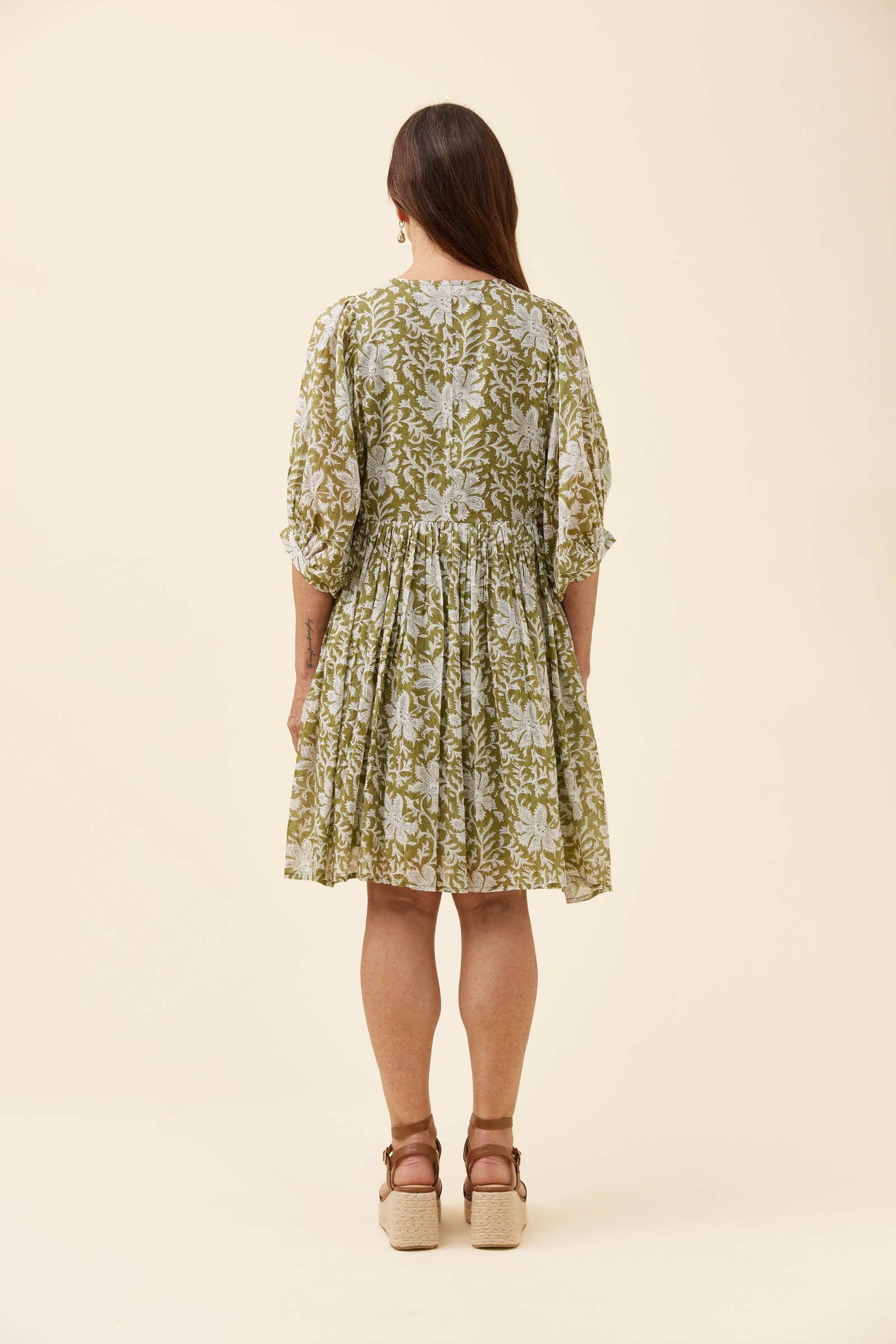 Wilma Dress - Olive