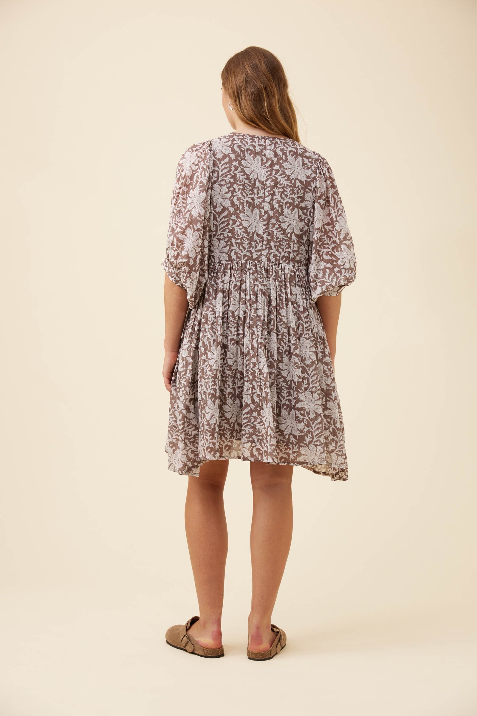Wilma Dress - Taupe