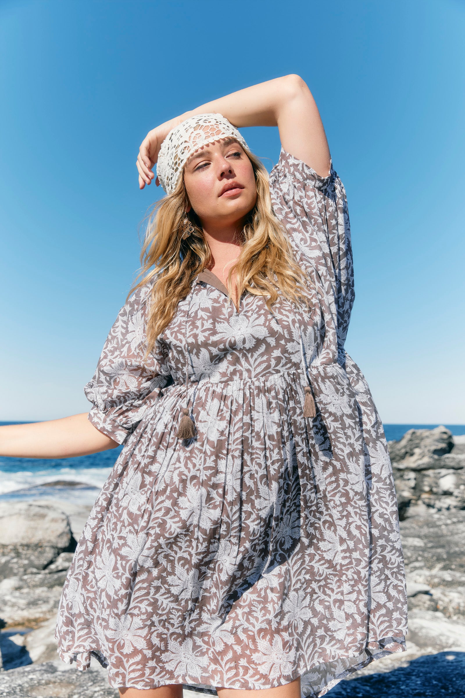 Wilma Dress - Taupe