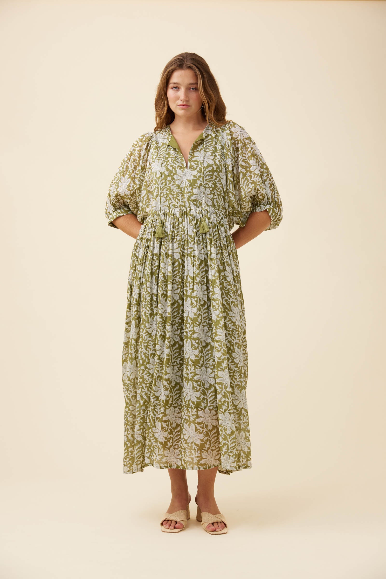 Wilma Maxi - Olive