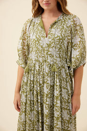 Wilma Maxi - Olive