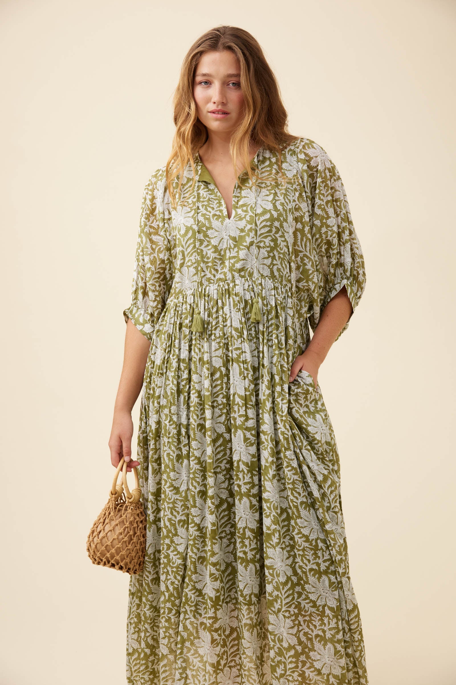 Wilma Maxi - Olive