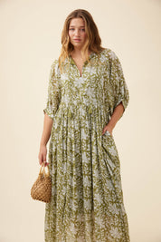 Wilma Maxi - Olive