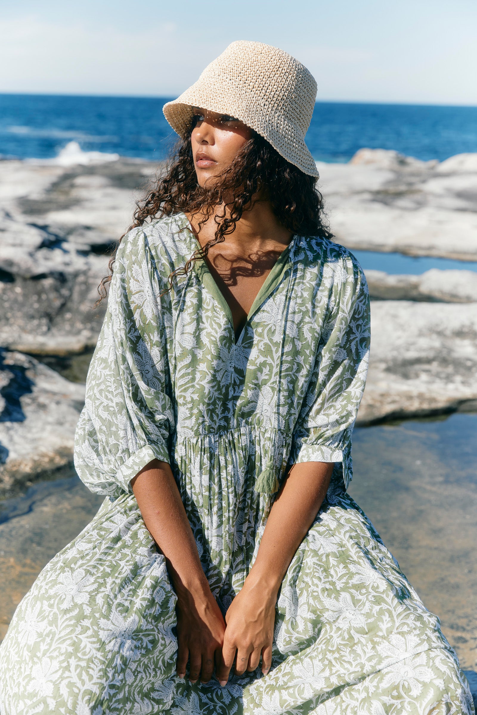 Wilma Maxi - Olive
