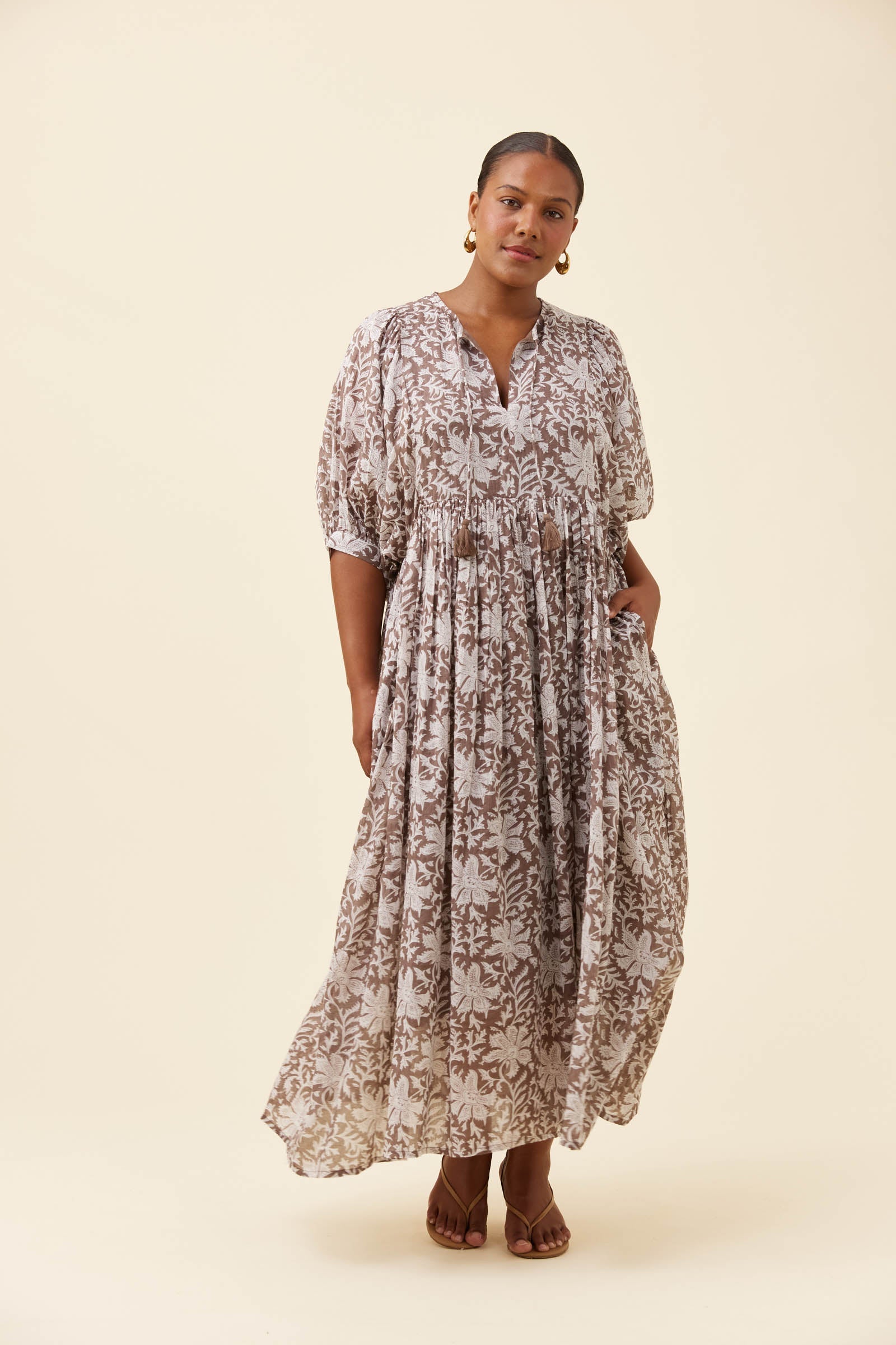 Wilma Maxi - Taupe