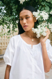 Oline Necklace - Flower Burst
