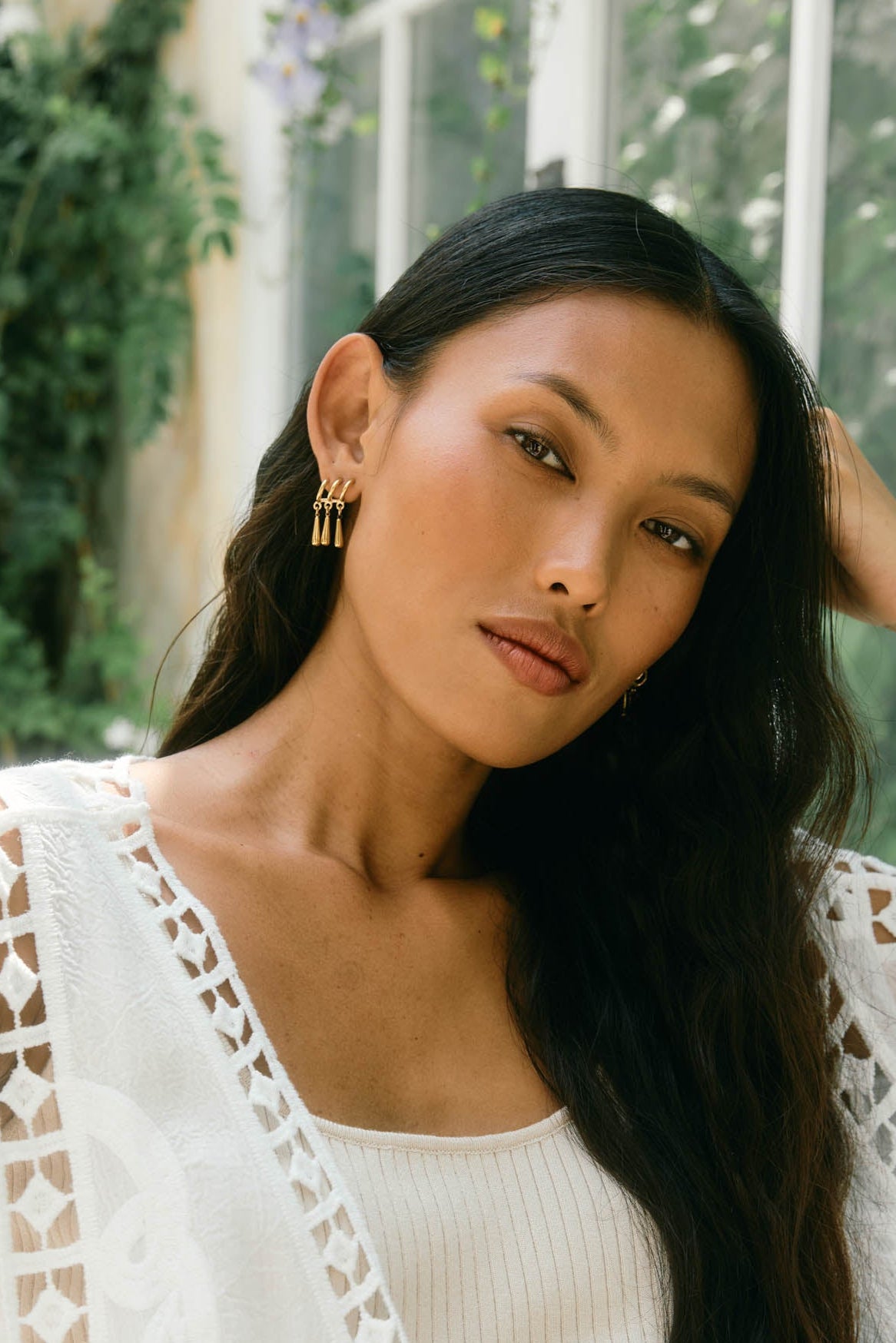 Oline Drop Earring - Trio