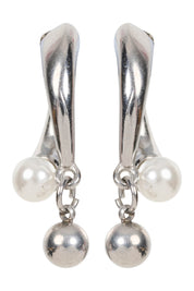 Oline Orb Earring - Pearl