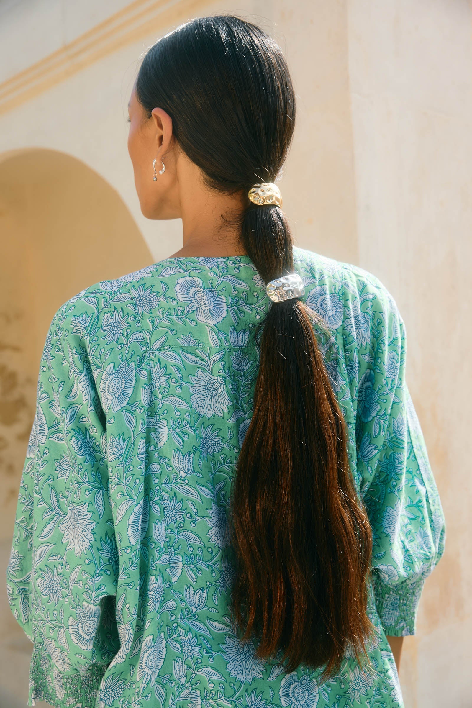 Oline Hair Tie - Silver