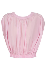 Rosa Reversible Crop Top - Light Pink