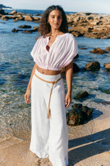 Frances Pant - White