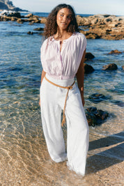 Frances Pant - White