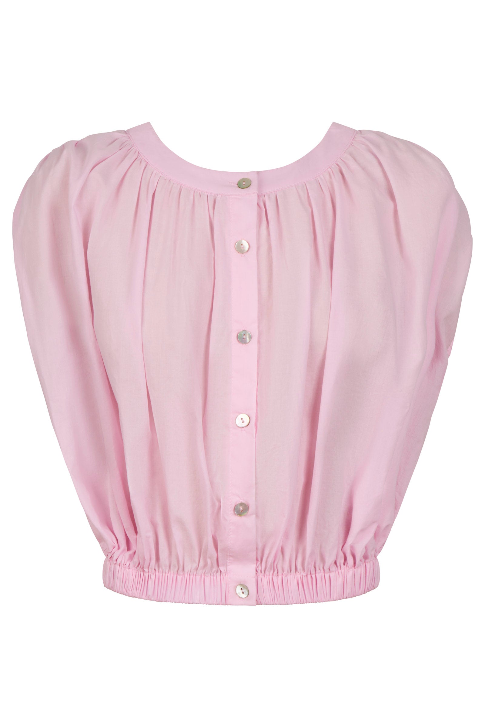 Rosa Reversible Crop Top - Light Pink