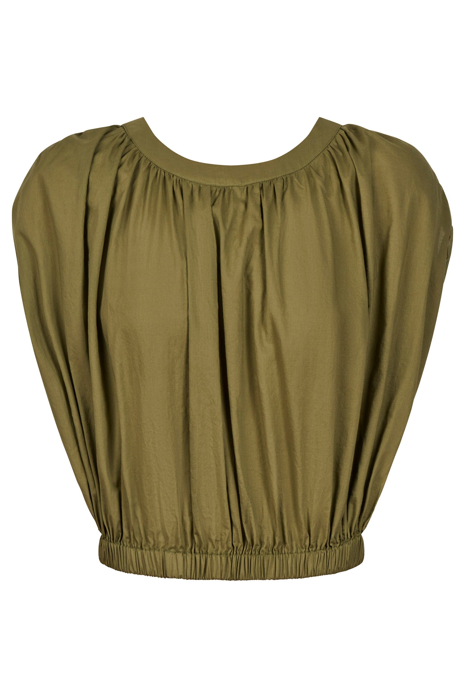 Rosa Reversible Crop Top - Sage