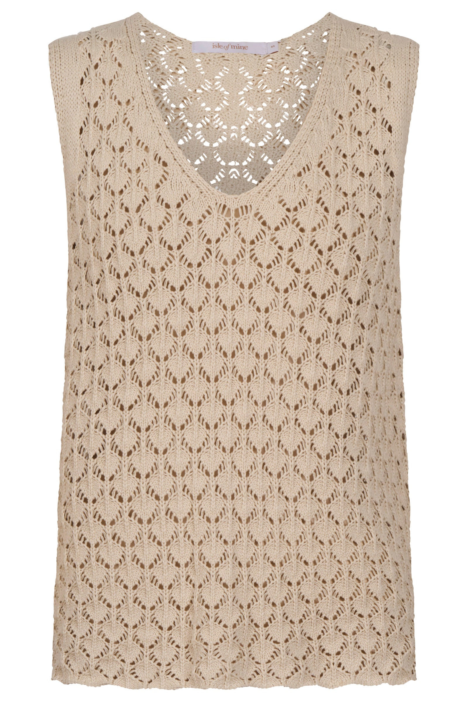 Mia Knit Top - Canvas