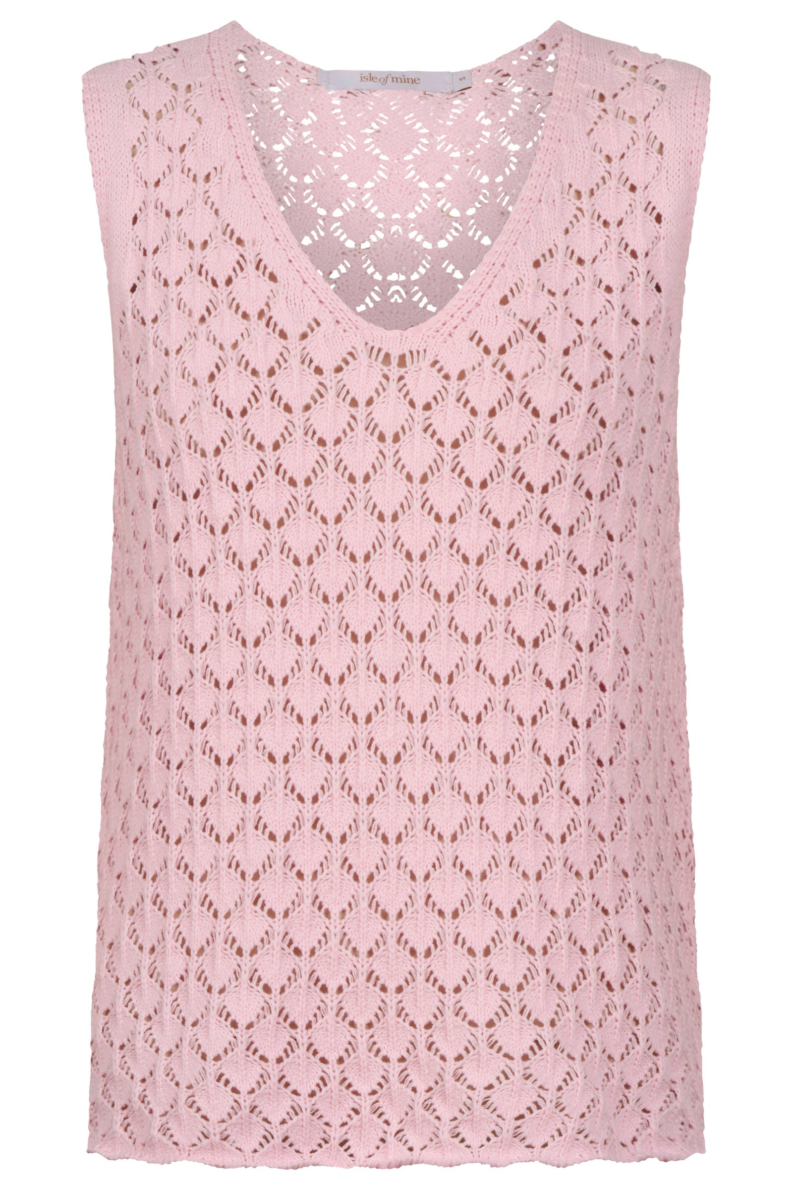 Mia Knit Top - Light Pink