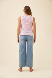 Mia Knit Top - Light Pink