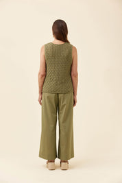Mia Knit Top - Sage