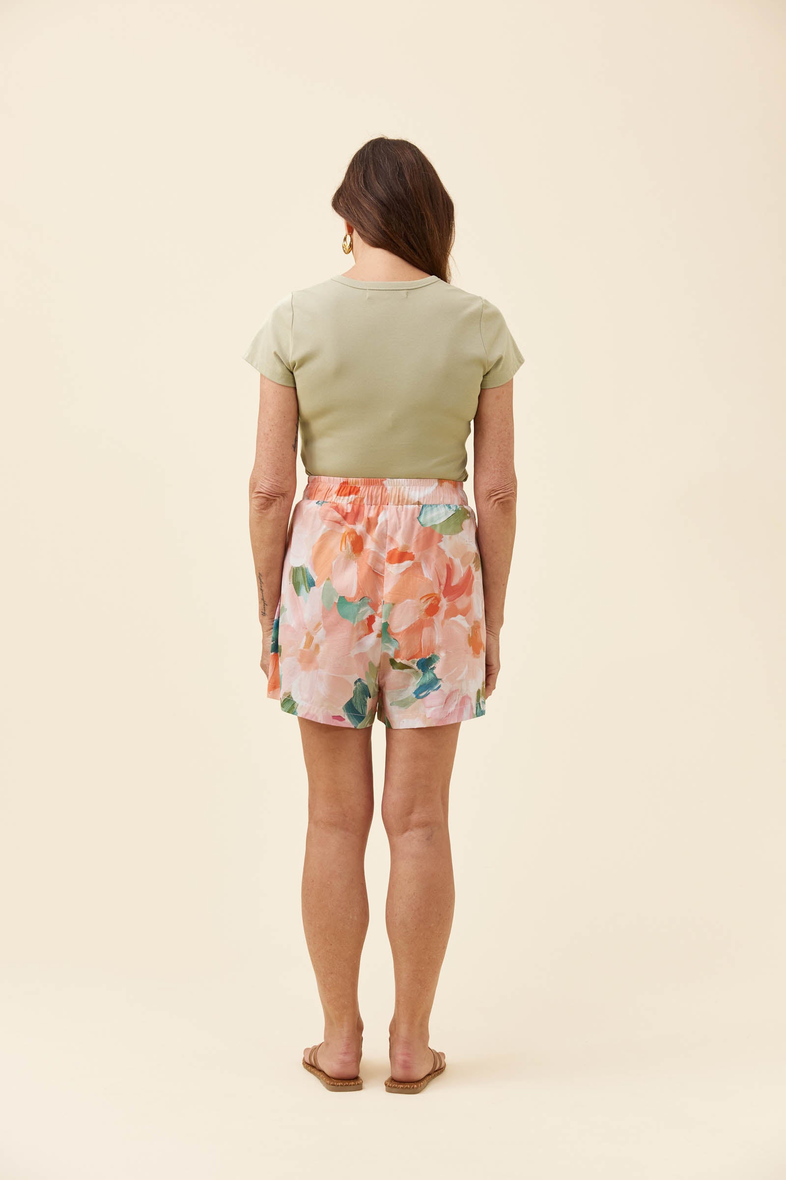 Rosa Short - Floral