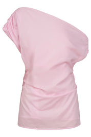 Rosa One Shoulder Top - Light Pink