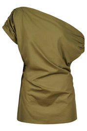 Rosa One Shoulder Top - Sage