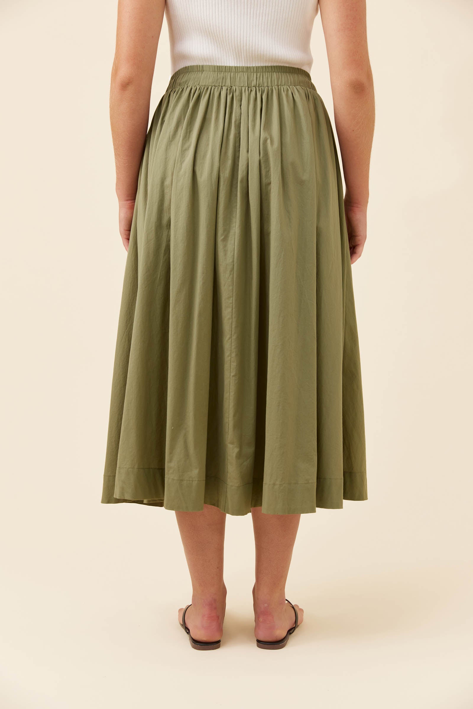 Rosa Maxi Skirt - Sage