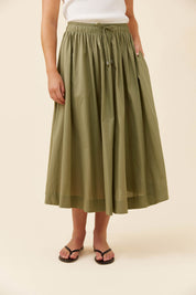 Rosa Maxi Skirt - Sage