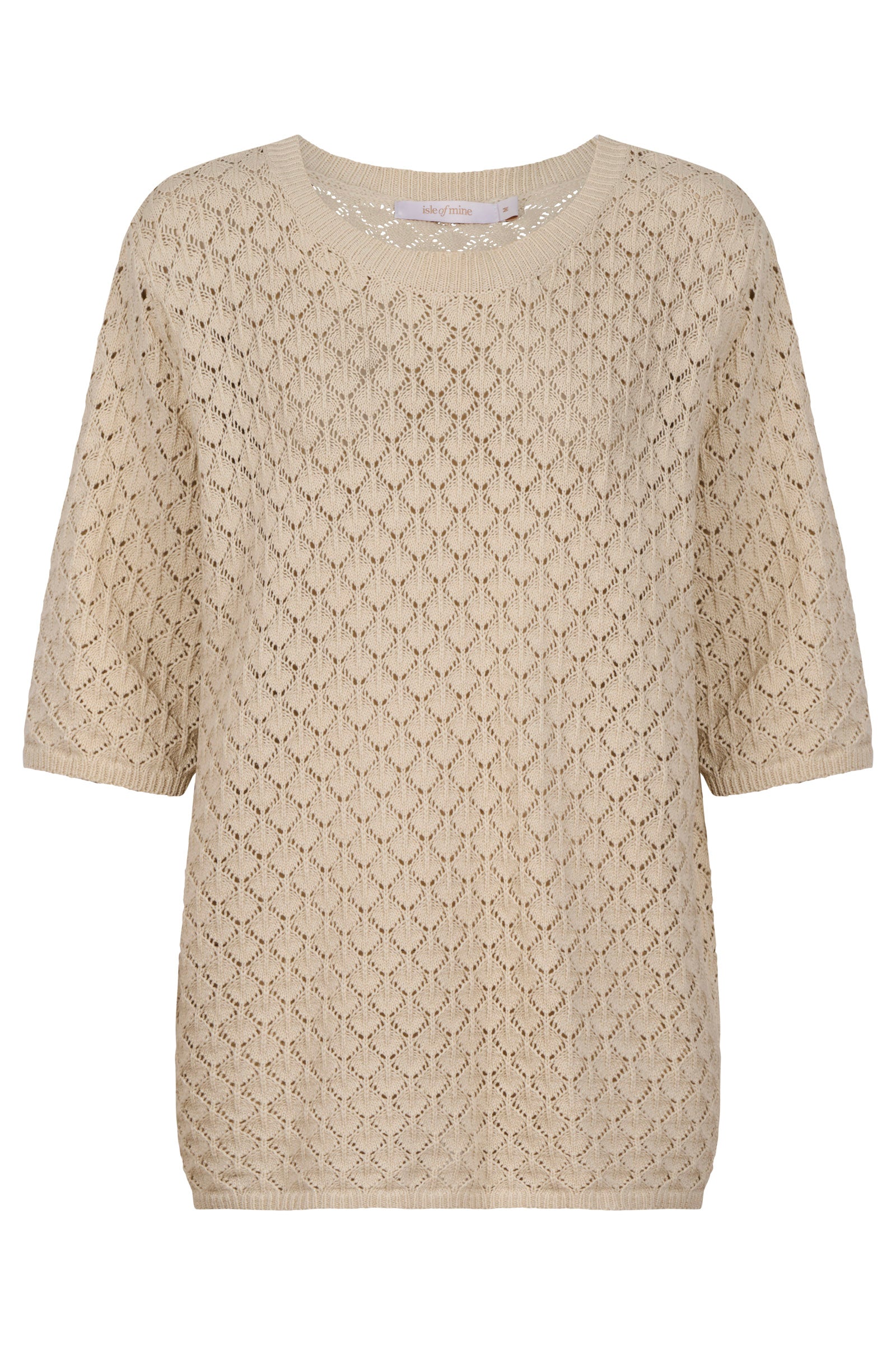 Mia Knit Tshirt - Canvas