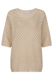 Mia Knit Tshirt - Canvas
