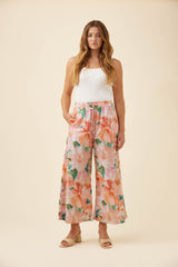 Rosa Pant - Floral