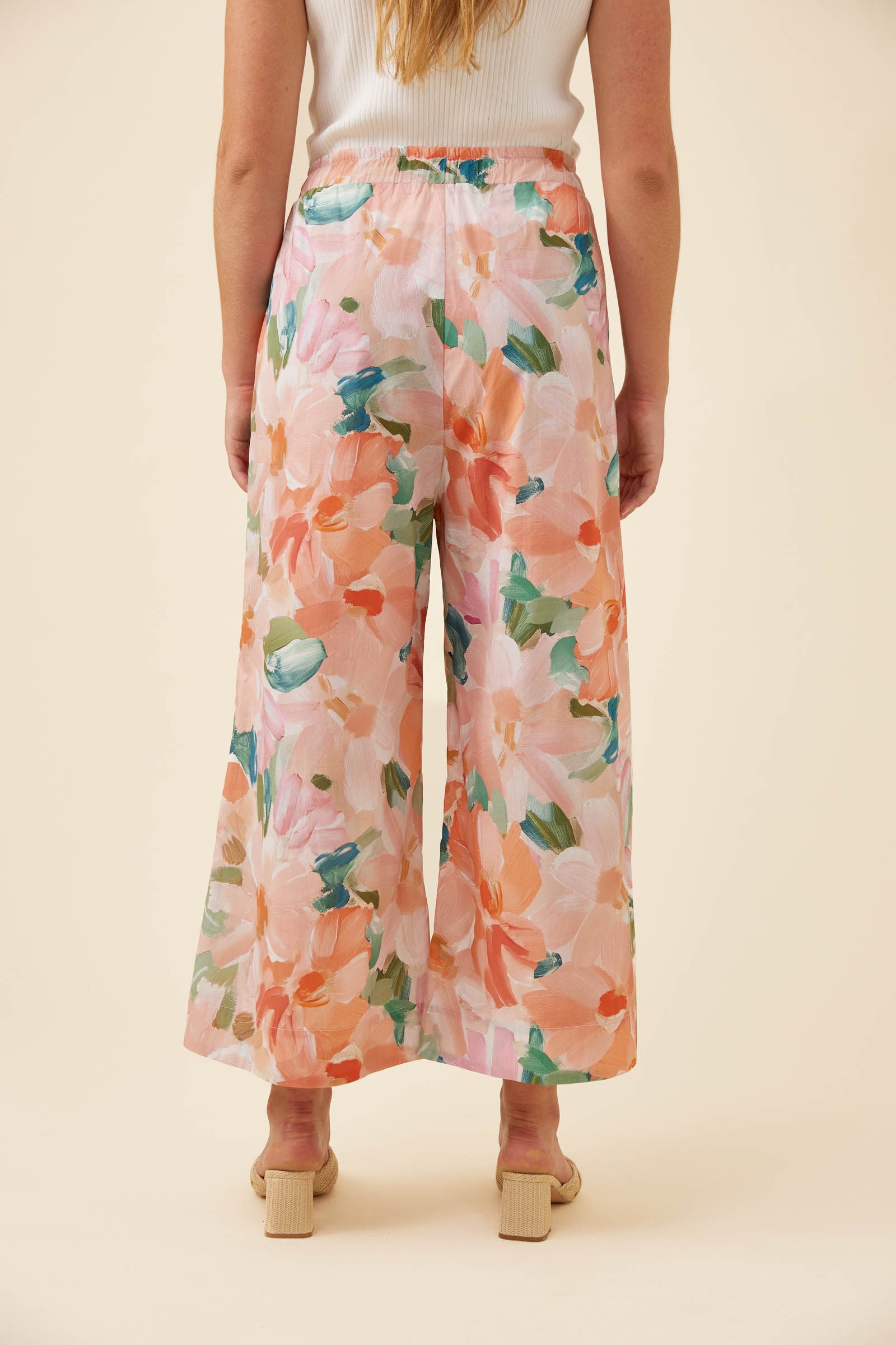 Rosa Pant - Floral