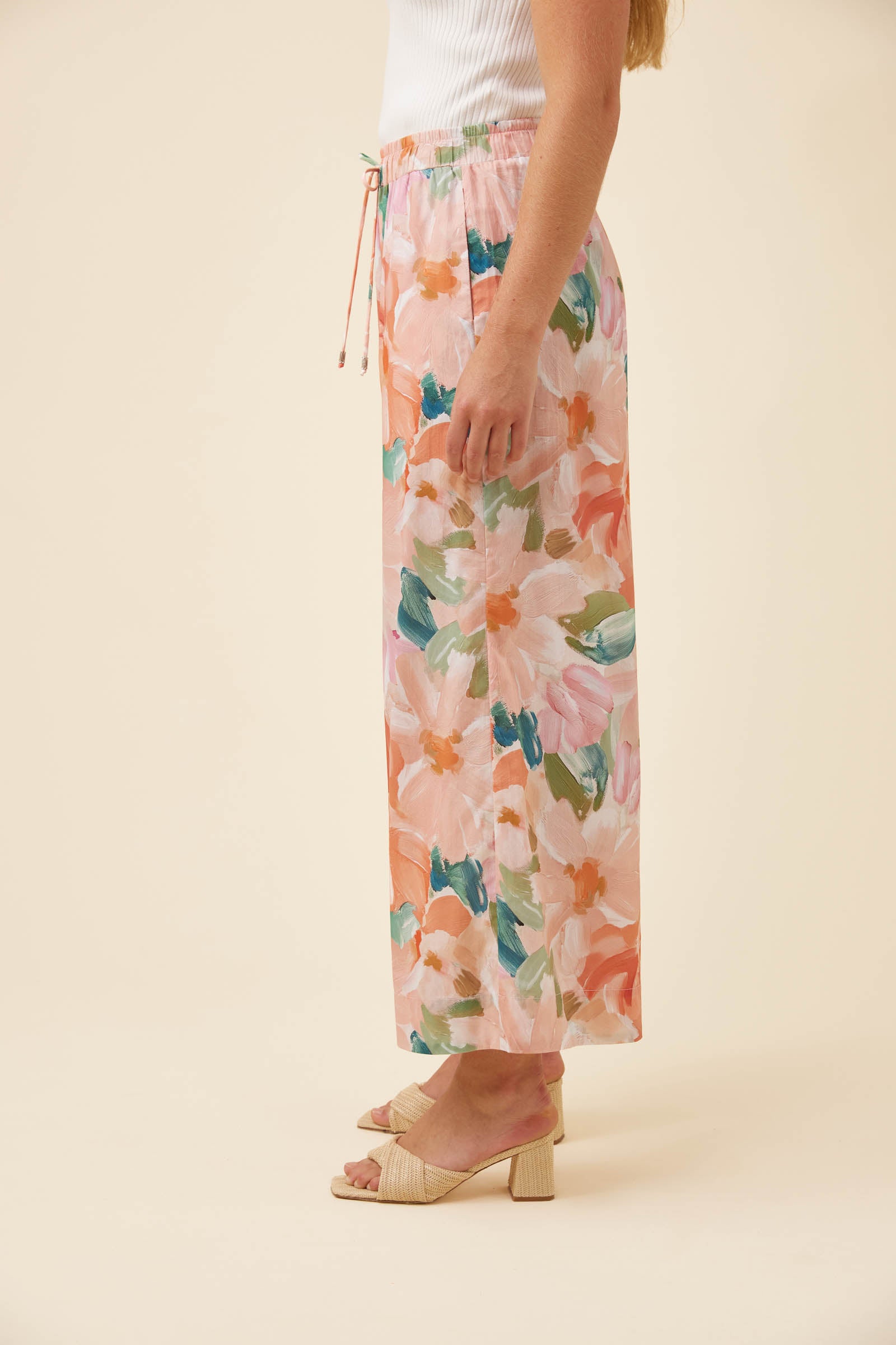 Rosa Pant - Floral