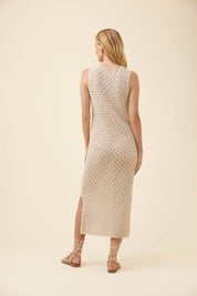 Mia Knit Dress - Canvas