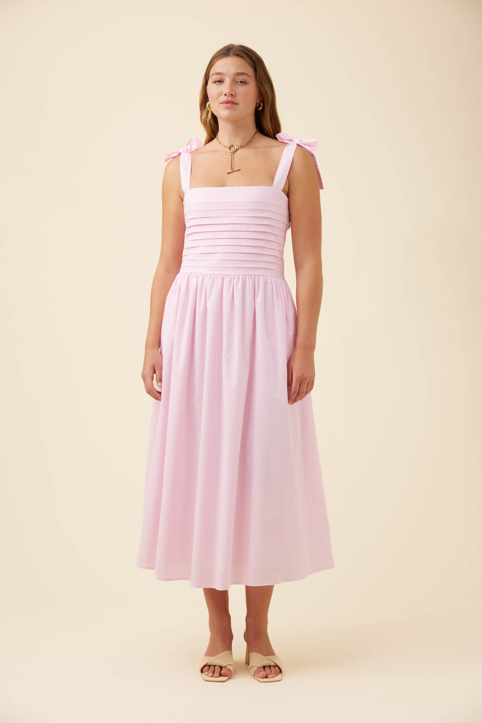 Rosa Tank Dress - Light Pink