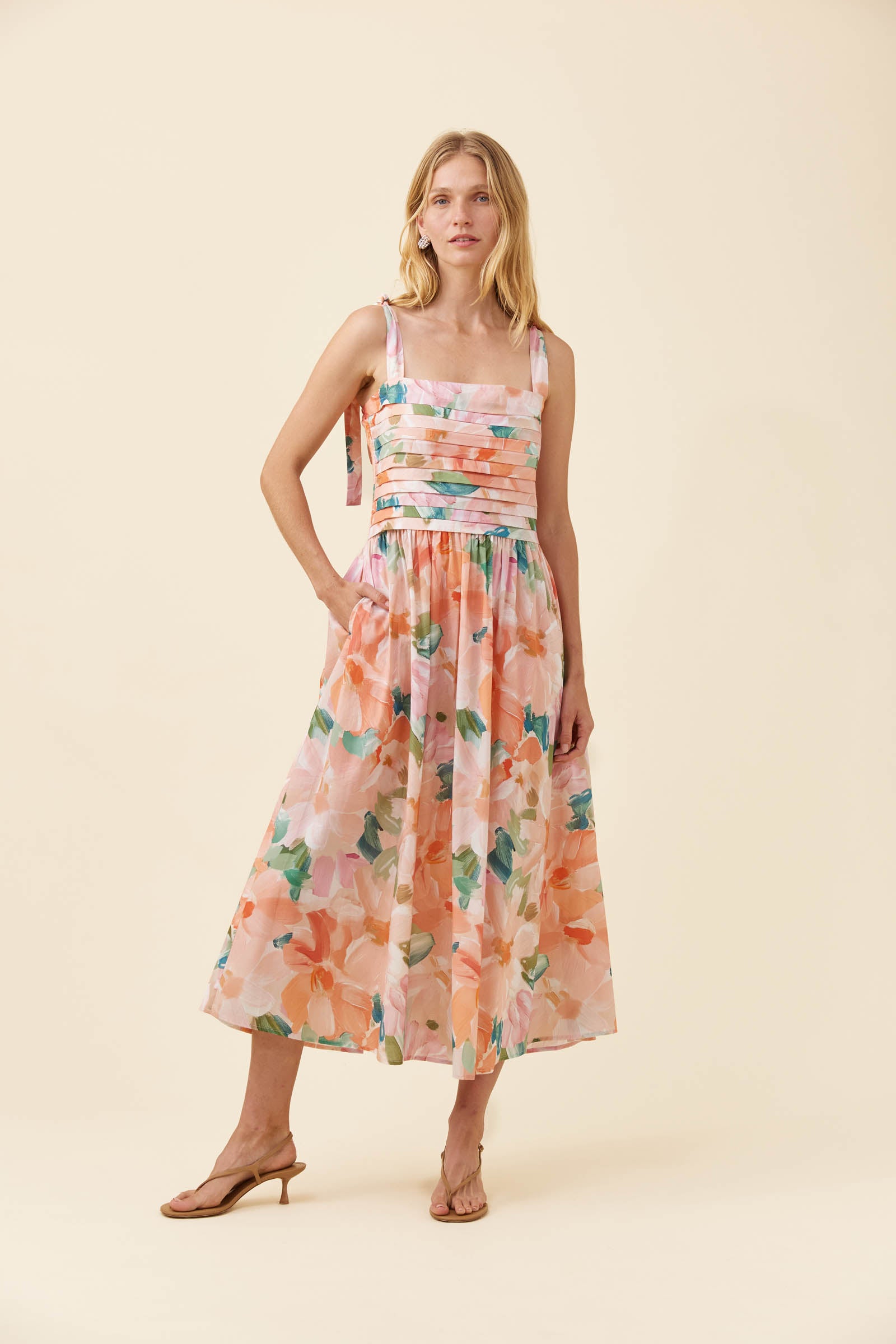Rosa Tank Dress - Floral