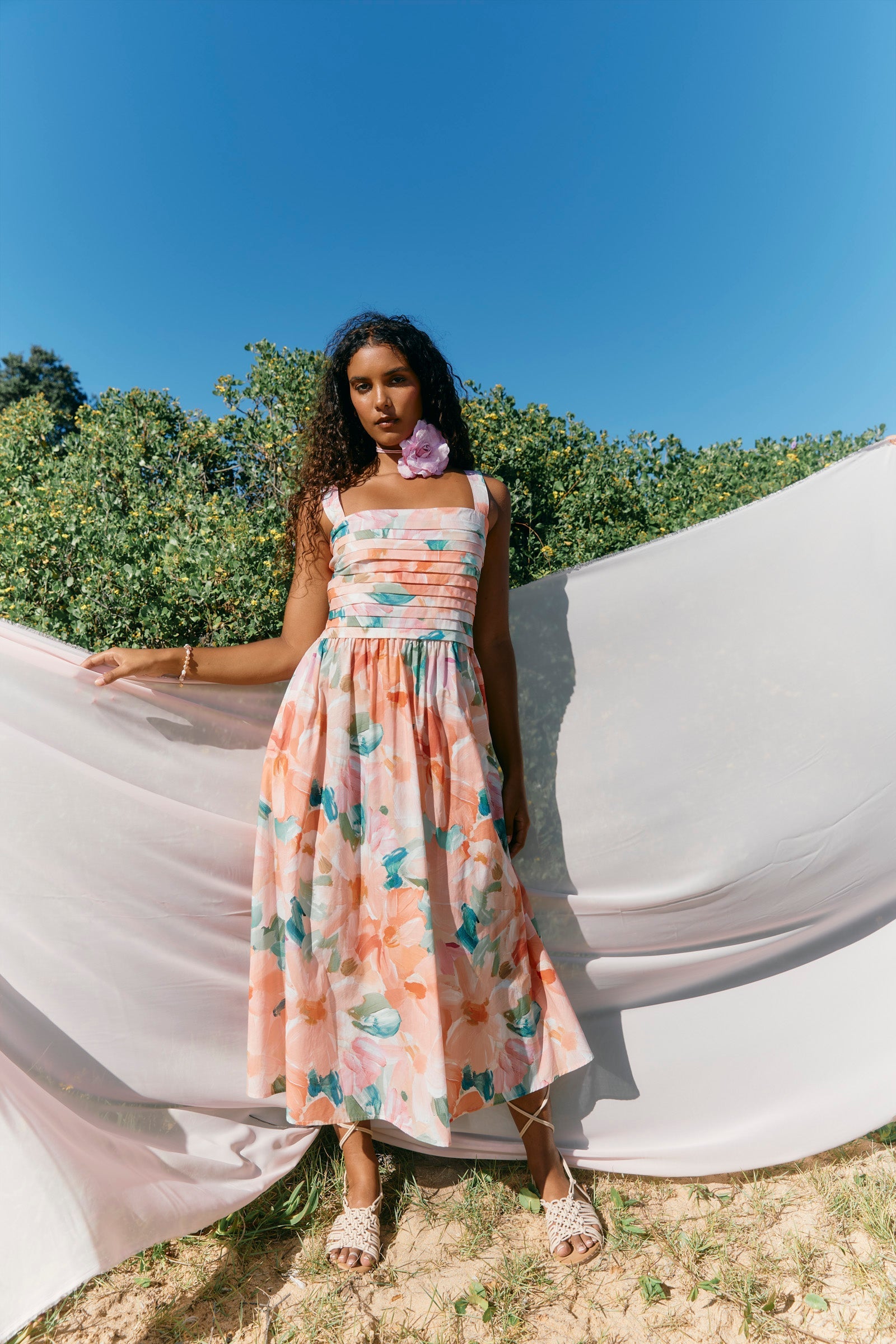 Rosa Tank Dress - Floral
