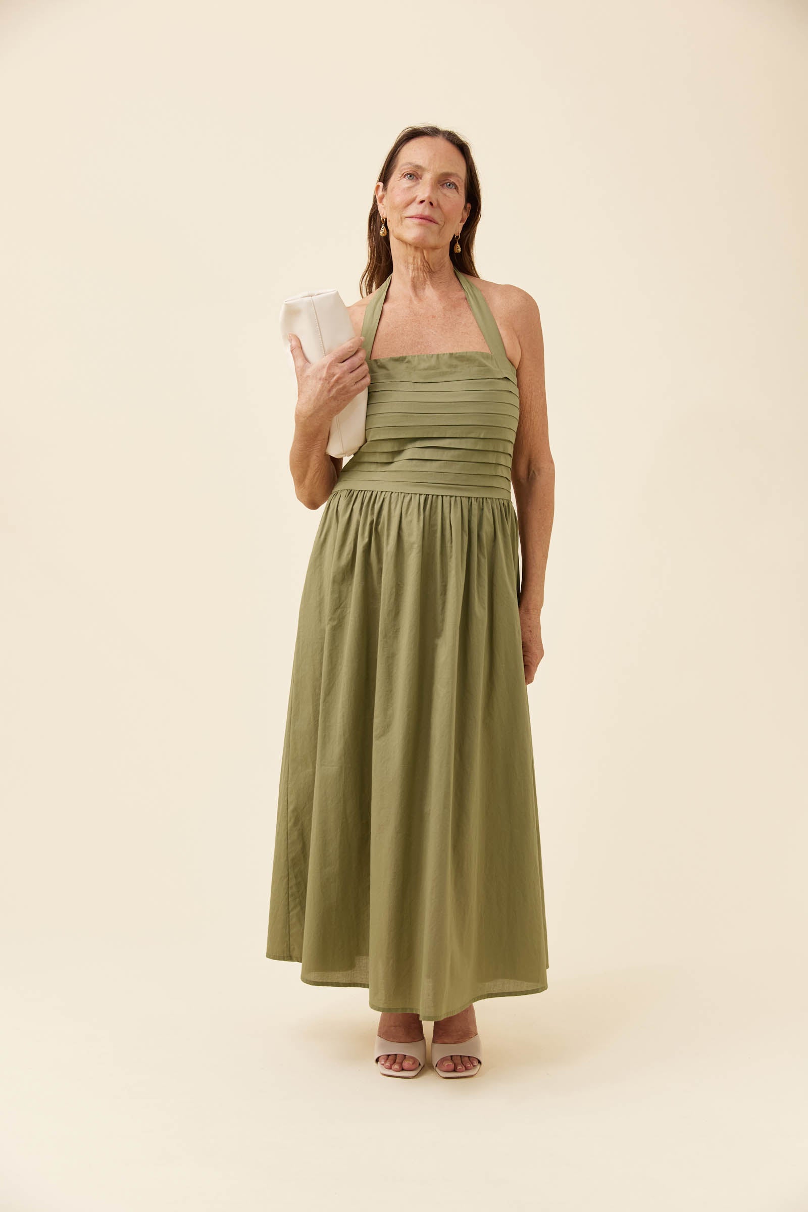 Rosa Tank Dress - Sage