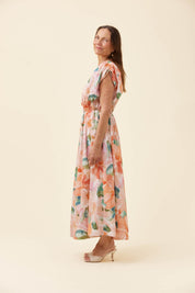 Rosa Reversible Maxi Dress - Floral
