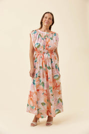 Rosa Reversible Maxi Dress - Floral