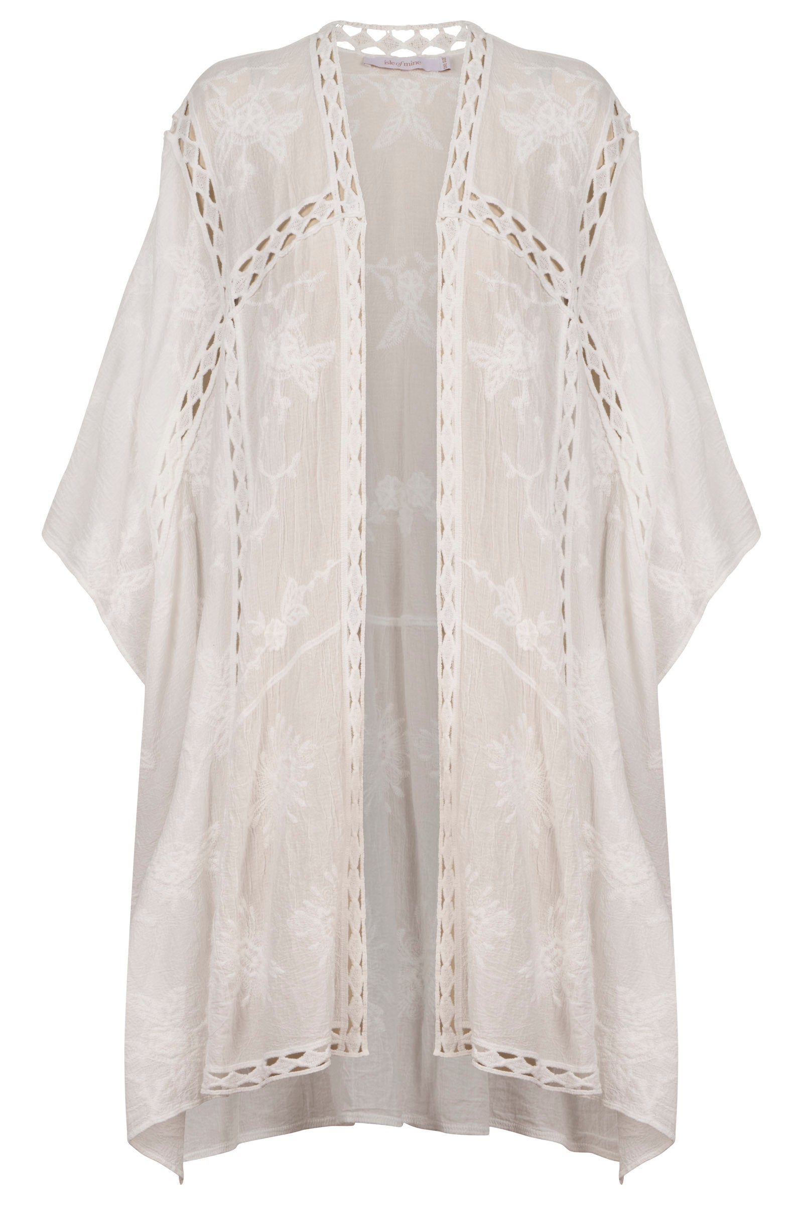 Elodie Cape - White