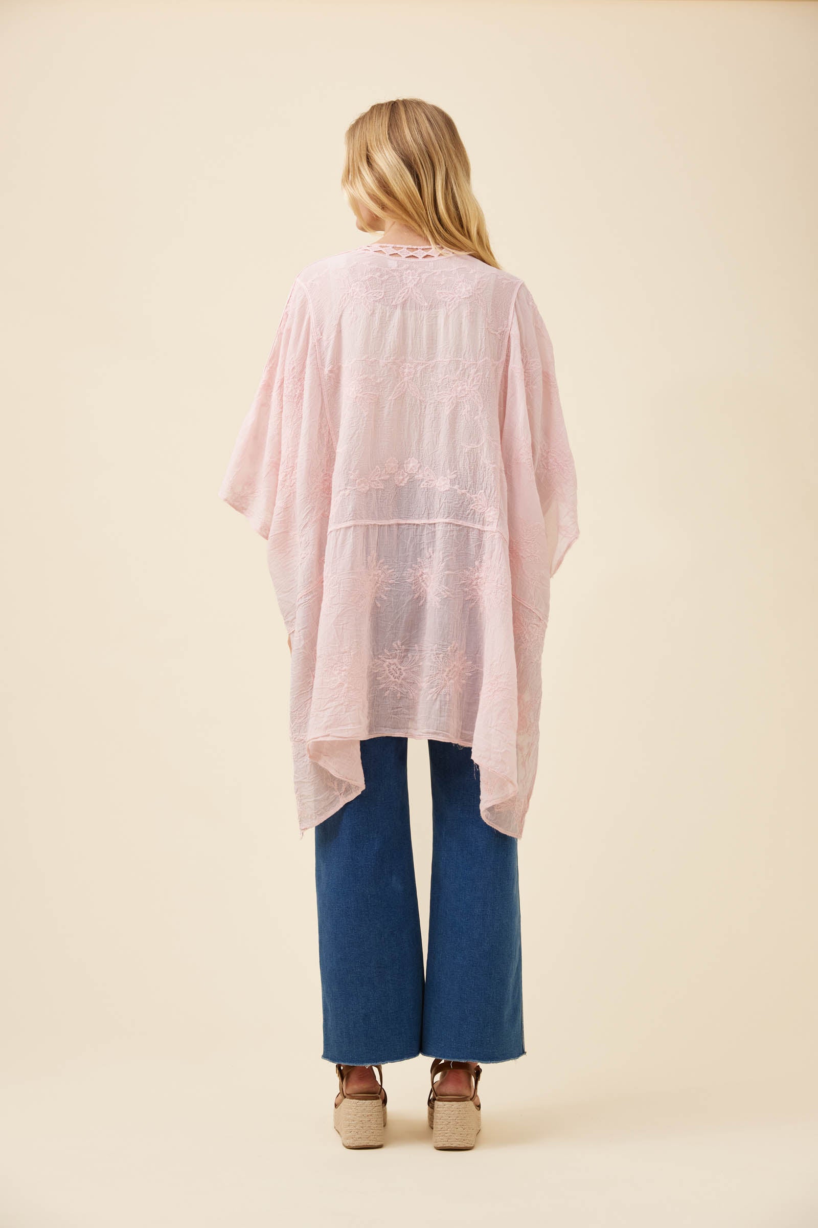 Elodie Cape - Light Pink