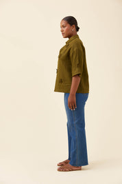 Anita Shirt - Olive
