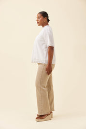 Frances Top - White
