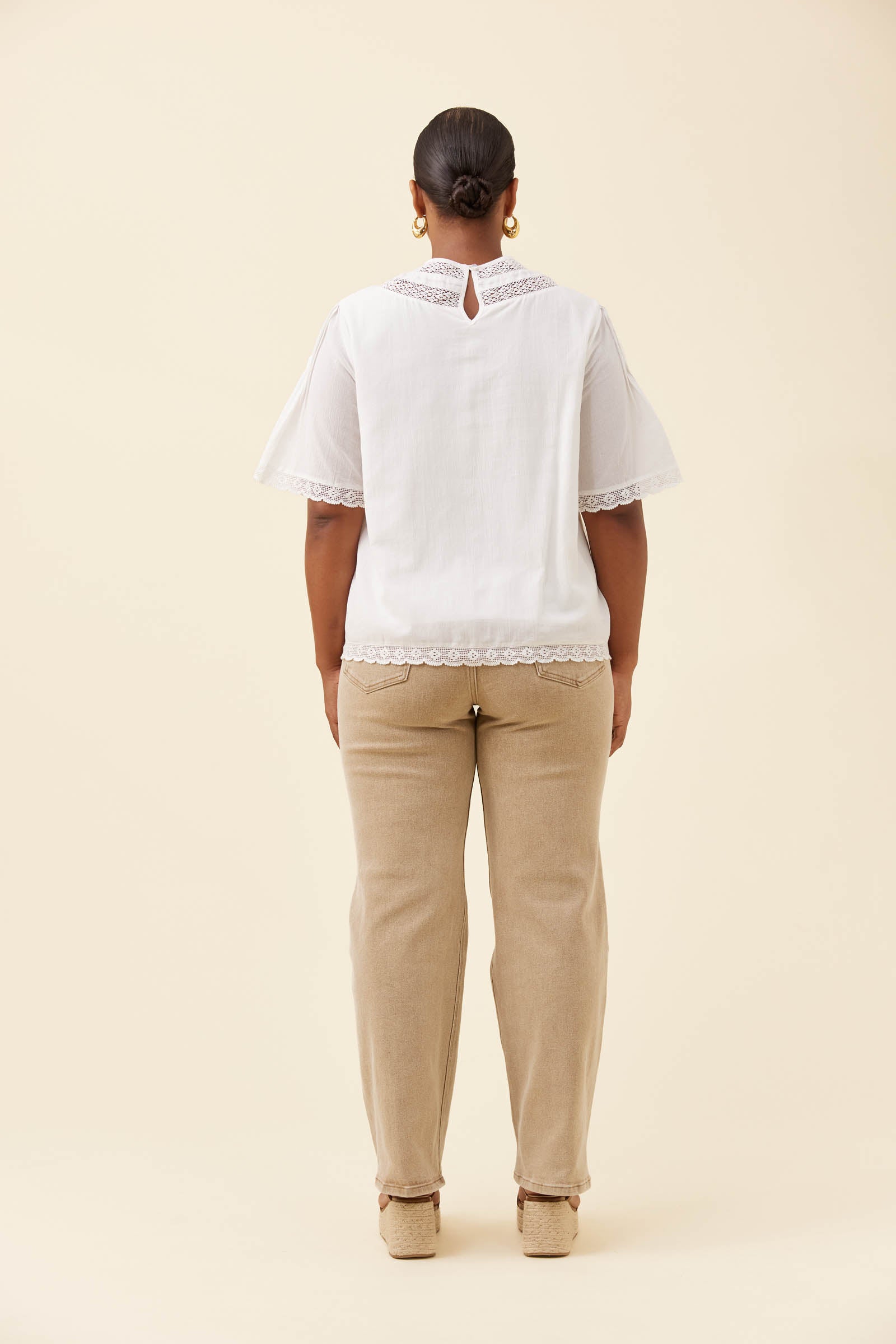 Frances Top - White