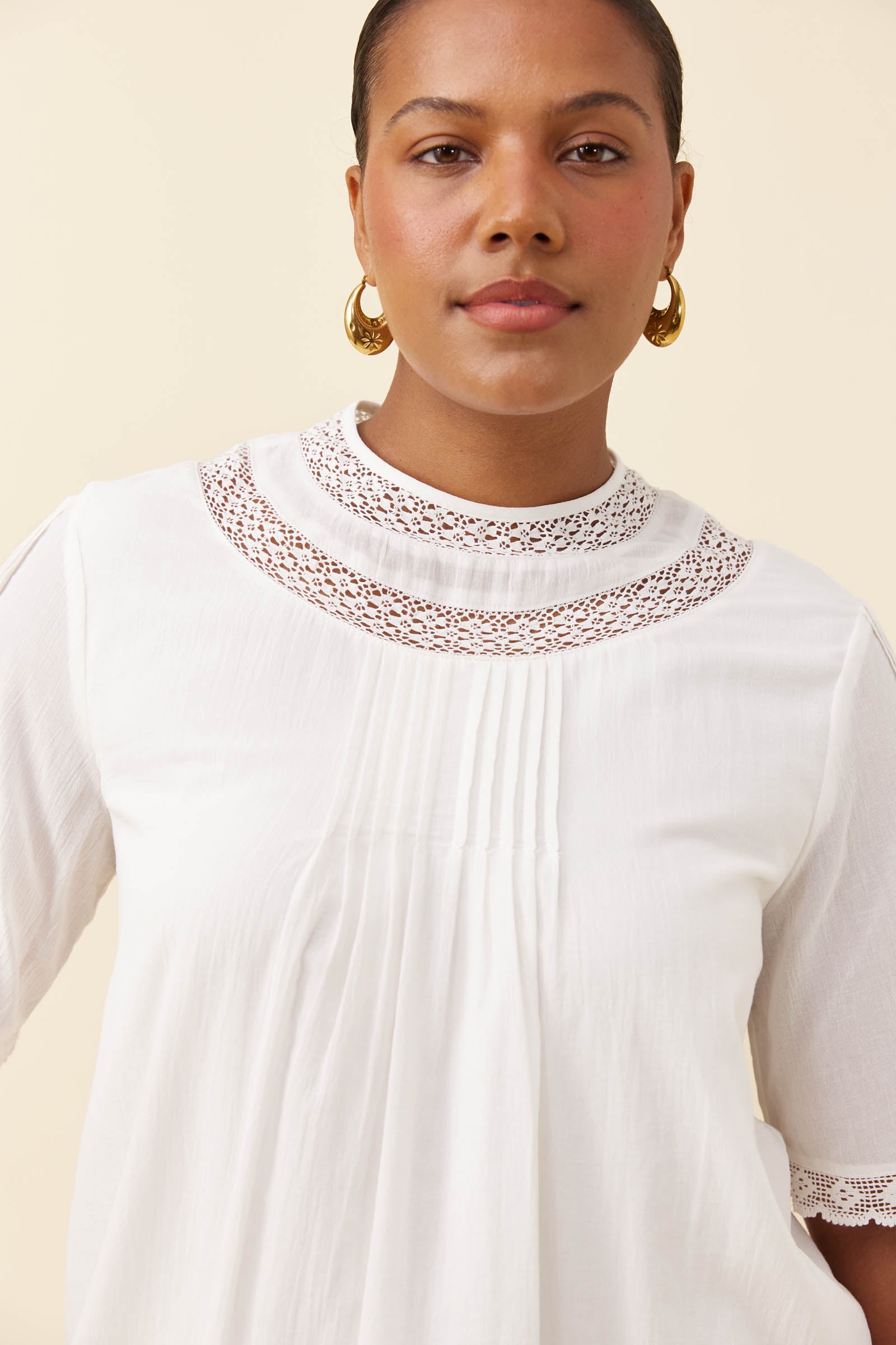 Frances Top - White
