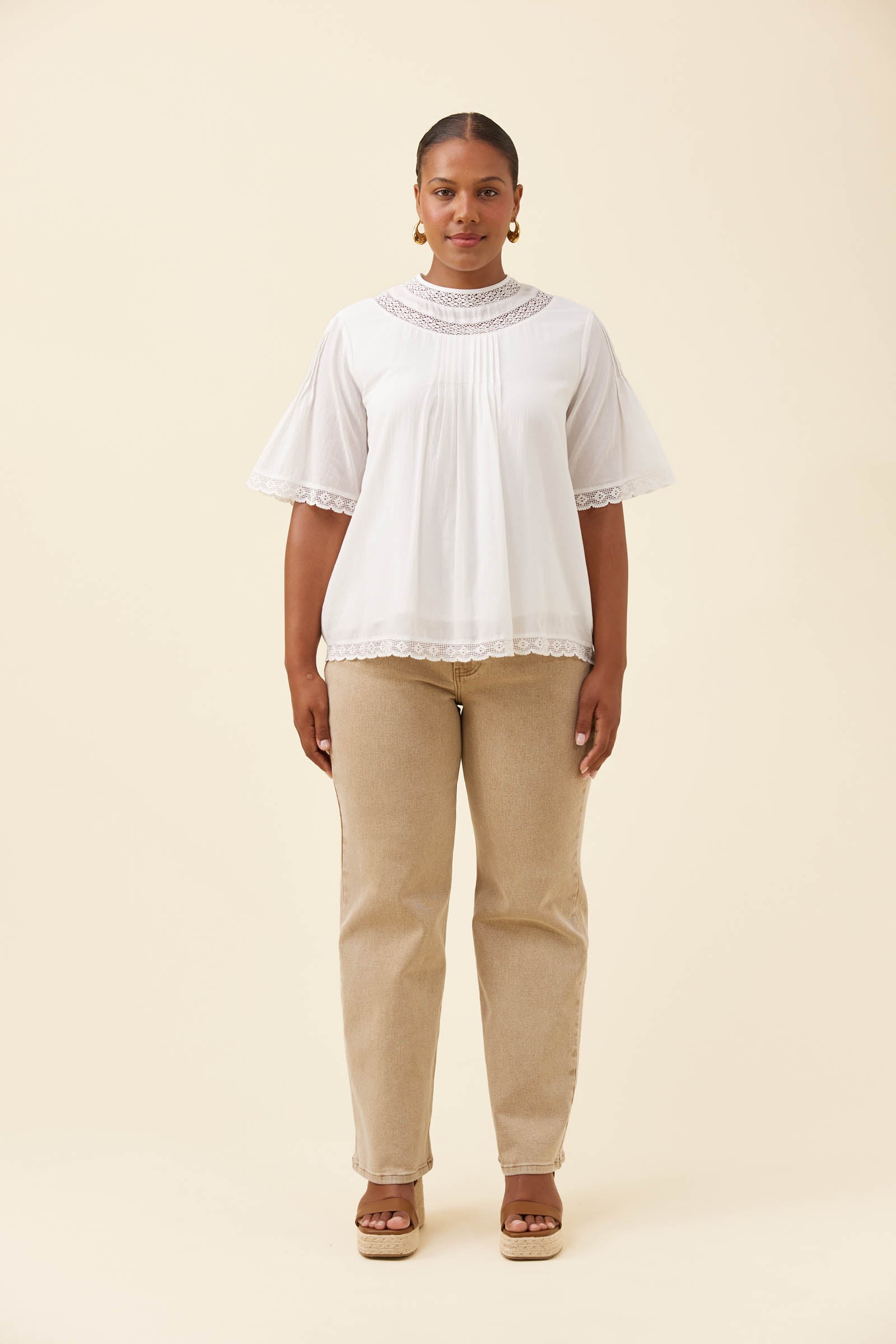 Frances Top - White