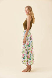 Anita Wrap Skirt - Paisley