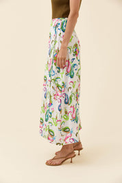 Anita Wrap Skirt - Paisley